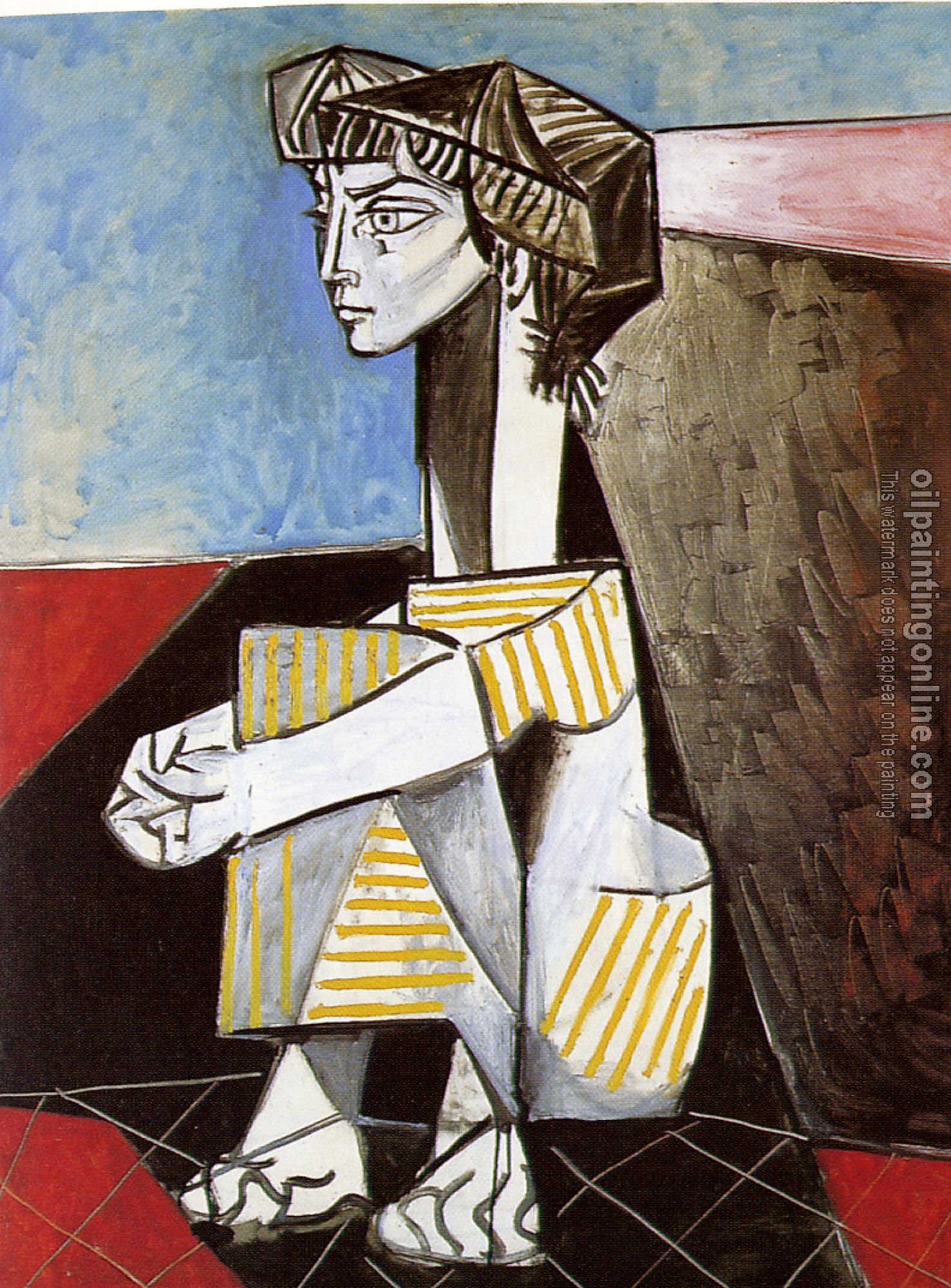 Picasso, Pablo - jacqueline with crossed hands